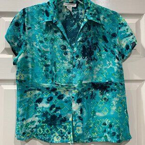 Sag Harbor Women's Lightweight Blouse, Size 18